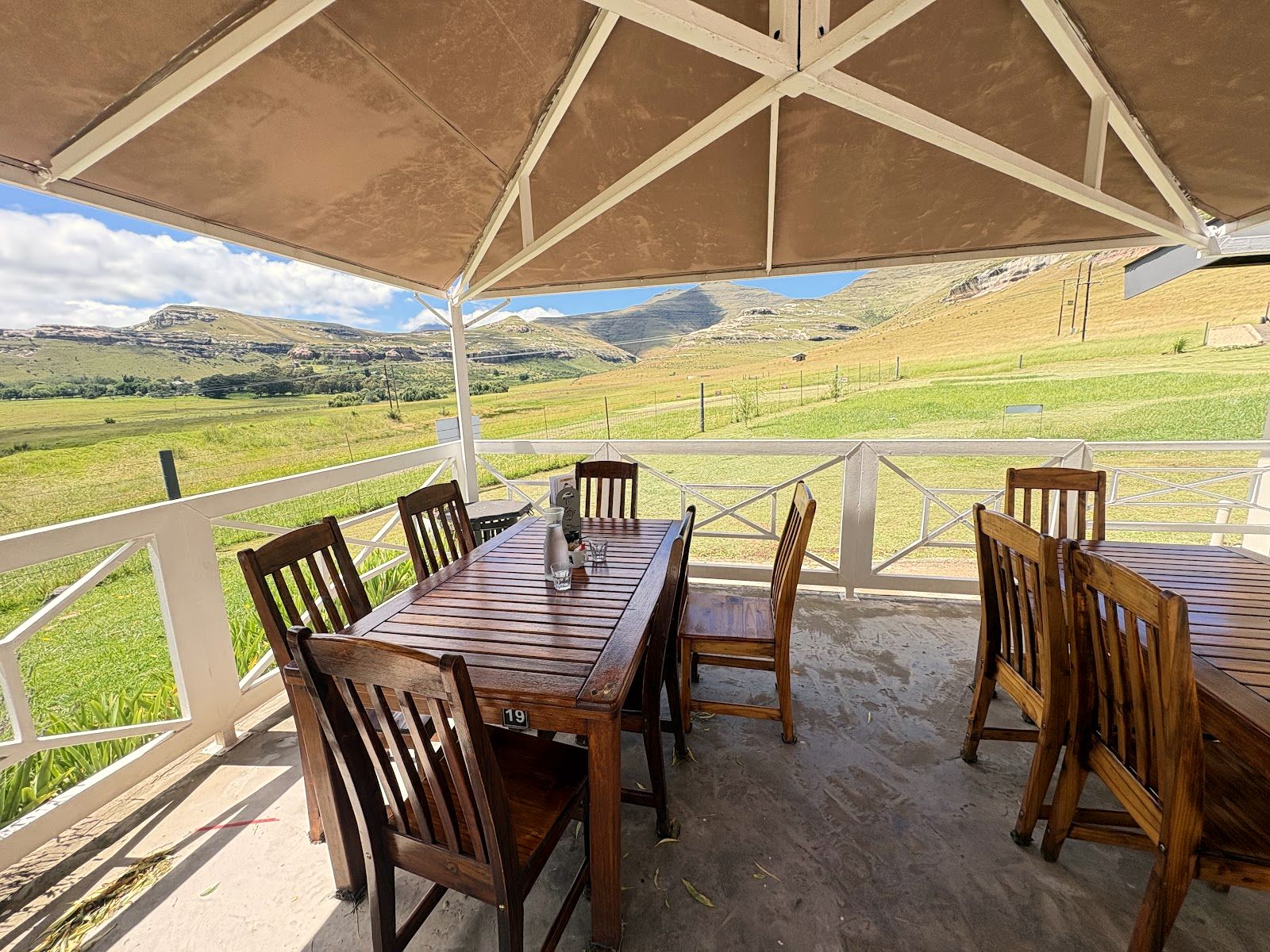 The veranda